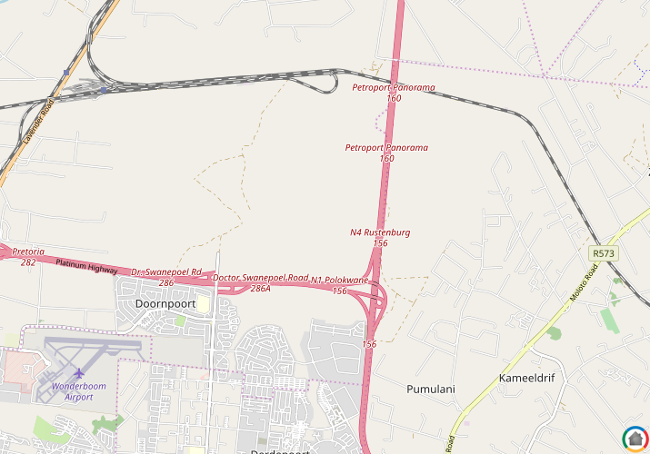 Map location of Doornpoort